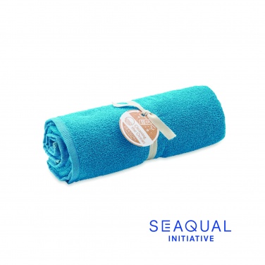 Logo trade corporate gift photo of: SEAQUAL® towel 70x140cm