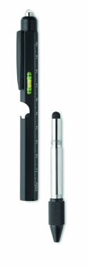 Logo trade promotional items picture of: Spirit level pen with ruler