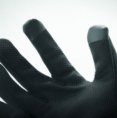 Logo trade promotional giveaway photo of: Tactile sport gloves