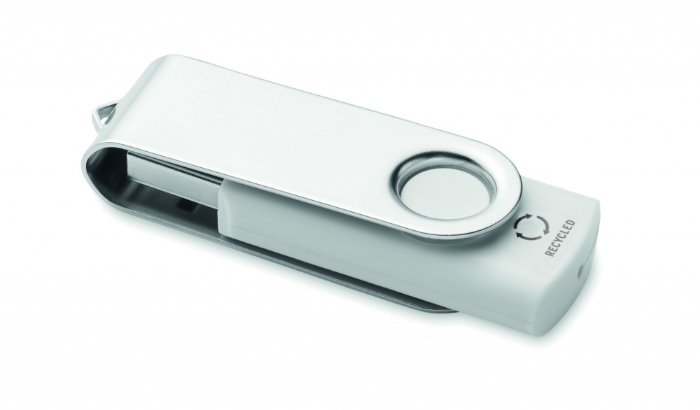 Logo trade promotional merchandise photo of: Recycled ABS USB 16G           MO2080-06