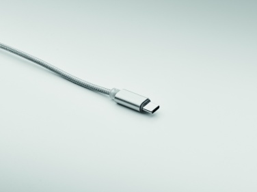 Logo trade promotional giveaways picture of: 2 in 1 long charging cable