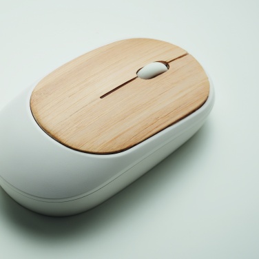 Logotrade promotional giveaways photo of: Wireless mouse in bamboo