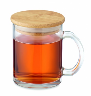 Logo trade promotional merchandise photo of: Recycled glass mug 300 ml