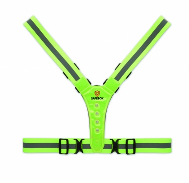 Logotrade promotional product image of: Reflective body belt with LED