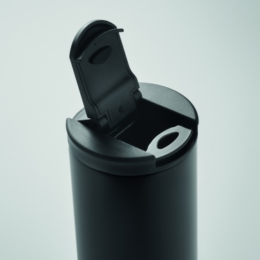 Logo trade promotional giveaway photo of: Double wall bottle 330 ml