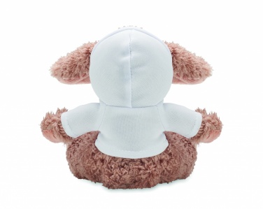 Logo trade promotional giveaways picture of: Bunny plush wearing a hoodie
