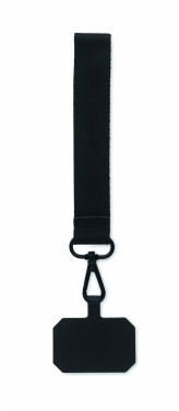 Logotrade promotional merchandise picture of: Polyester phone wrist strap