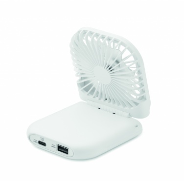 Logo trade promotional giveaways picture of: Portable foldable or desk fan