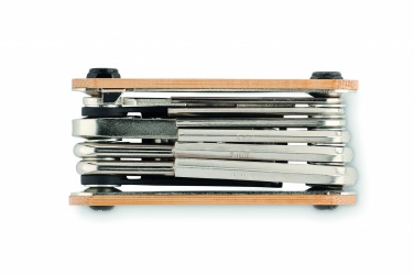 Logotrade business gift image of: Multi tool pocket in bamboo