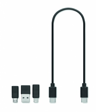 Logo trade promotional giveaway photo of: 3 in 1 cable set