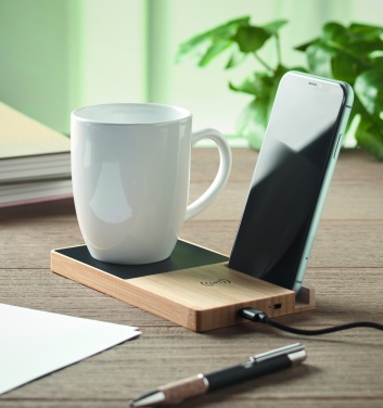 Logotrade promotional item image of: 1Wireless charger mug warmer