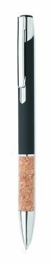 Logotrade promotional gifts photo of: Ballpoint pen made of aluminum with a cork grip