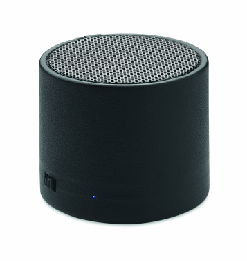Logo trade promotional merchandise picture of: Recycled PU wireless speaker