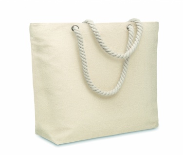 Logo trade promotional items picture of: Cord handle beach bag 220gr/m²