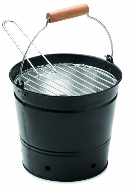 Logo trade corporate gifts image of: Portable bucket barbecue