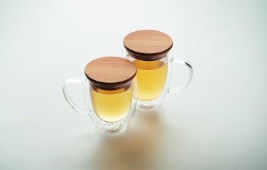 Logotrade promotional items photo of: Double wall borosilicate mug