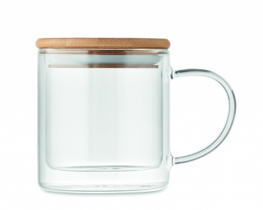 Logo trade promotional merchandise picture of: Double wall borosilicate mug