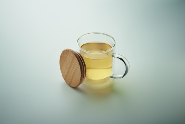 Logo trade promotional gift photo of: Double wall borosilicate mug