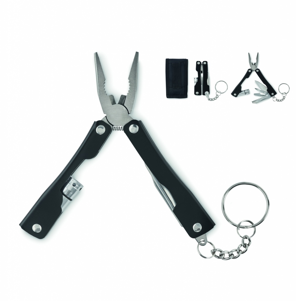 Logo trade advertising product photo of: Foldable multi-tool knife