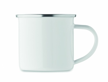 Logo trade corporate gifts picture of: Enamel sublimation mug 200ml