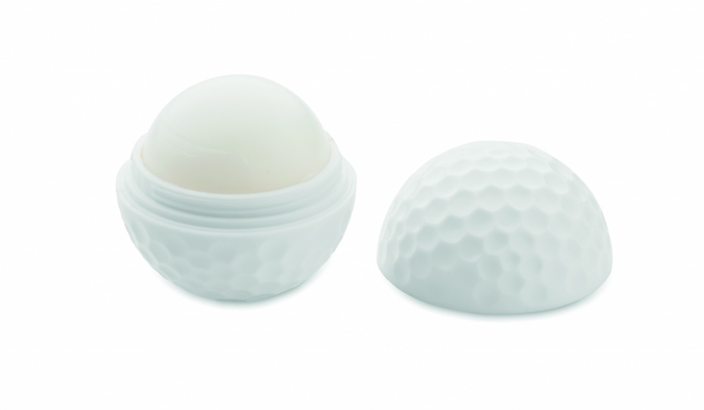Logo trade advertising product photo of: Lip balm in golf ball shape