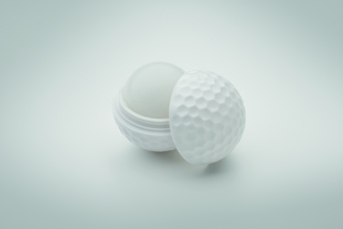 Logotrade advertising products photo of: Lip balm in golf ball shape