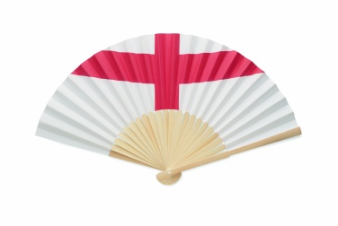 Logo trade advertising products picture of: Manual fan flag design