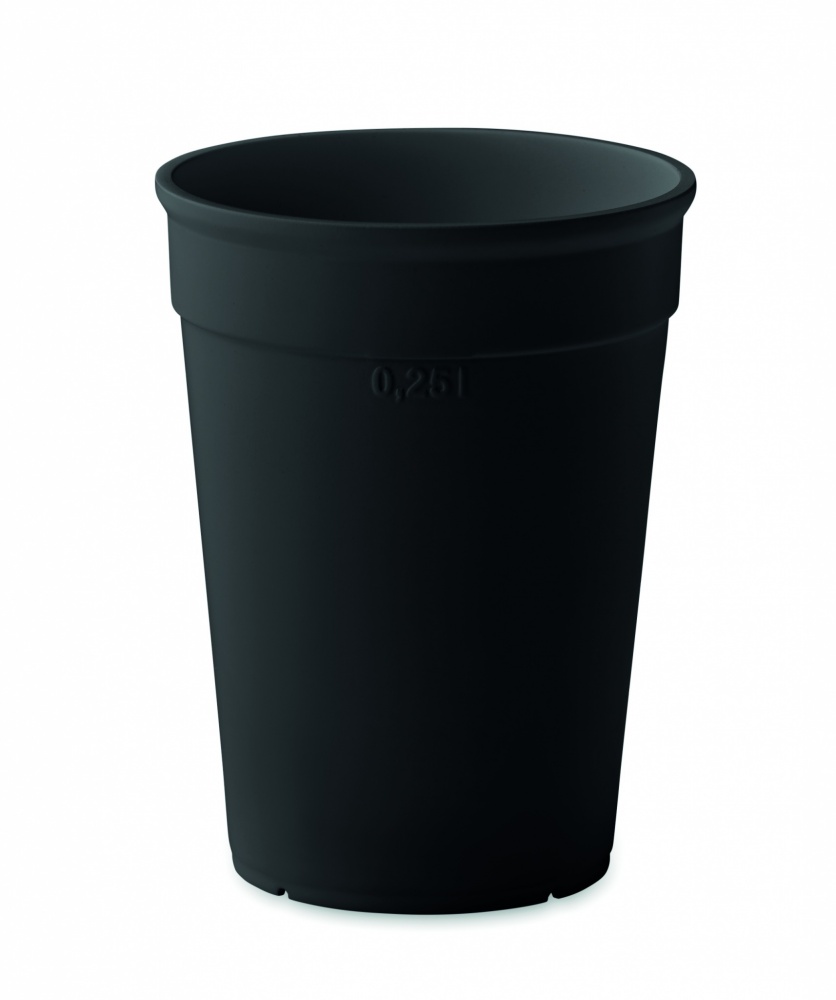 Logotrade promotional items photo of: Recycled PP cup capacity 250 ml