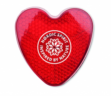 Logotrade corporate gift image of: Heart shaped reflector light