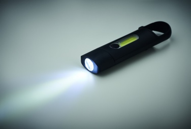 Logo trade business gifts image of: Pocket size COB flash light