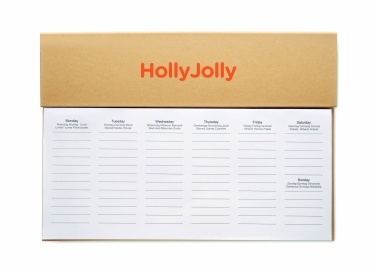 Logotrade corporate gift image of: Weekly desktop planner