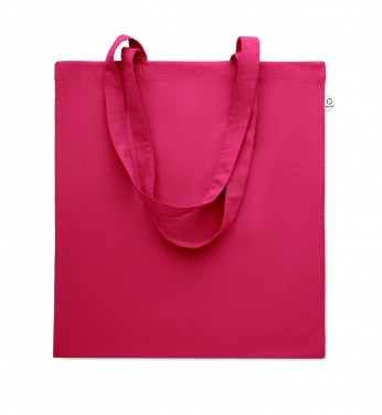 Logotrade promotional product picture of: Recycled cotton shopping bag