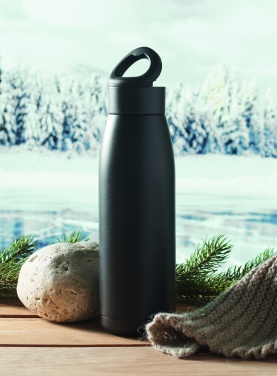 Logo trade promotional merchandise photo of: Heat-cool double wall bottle