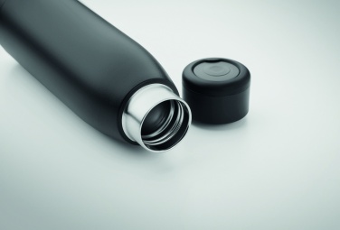 Logo trade advertising product photo of: Heat-cool double wall bottle