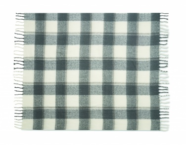 Logo trade promotional items picture of: Chequered mohair blanket