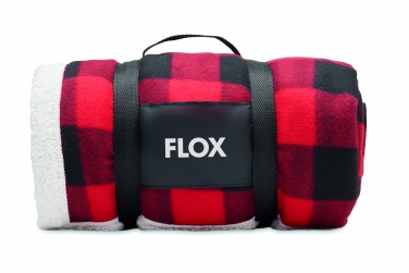 Logotrade promotional items photo of: RPET sherpa fleece blanket