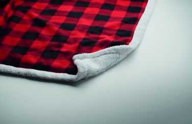 Logotrade advertising product image of: RPET sherpa fleece blanket