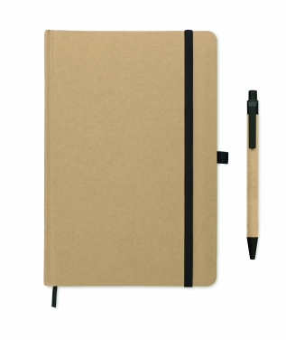 Logotrade promotional products photo of: A5 notebook in recycled carton