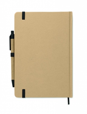 Logo trade promotional items picture of: A5 notebook in recycled carton