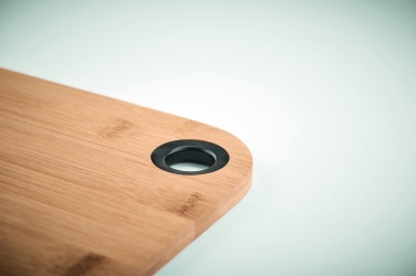 Logo trade promotional merchandise picture of: Bamboo cutting board BAYBA CLEAN