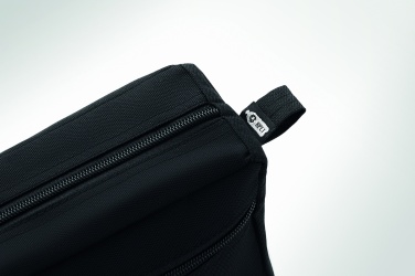 Logo trade promotional giveaways image of: 600D RPET toilet bag