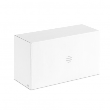 Logo trade business gifts image of: Stainless steel lunch box
