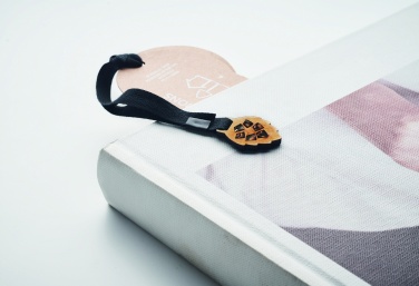 Logo trade business gift photo of: Pine tree bookmark