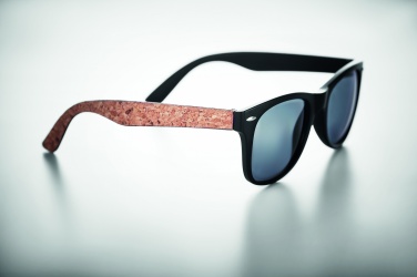 Logo trade promotional merchandise image of: Sunglasses with cork arms TALLINN
