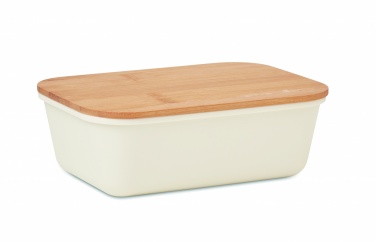 Logo trade promotional giveaway photo of: Lunch box with bamboo lid