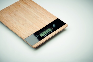 Logotrade advertising product image of: Bamboo digital kitchen scales