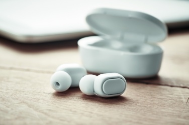 Logotrade promotional gift picture of: Recycled ABS TWS earbuds
