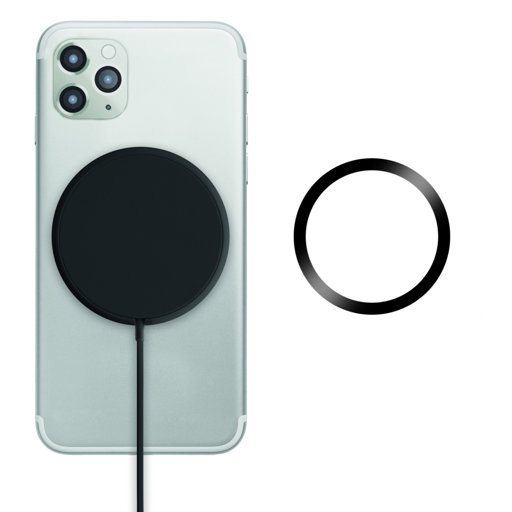 Logo trade promotional merchandise photo of: Magnetic wireless charger 10W
