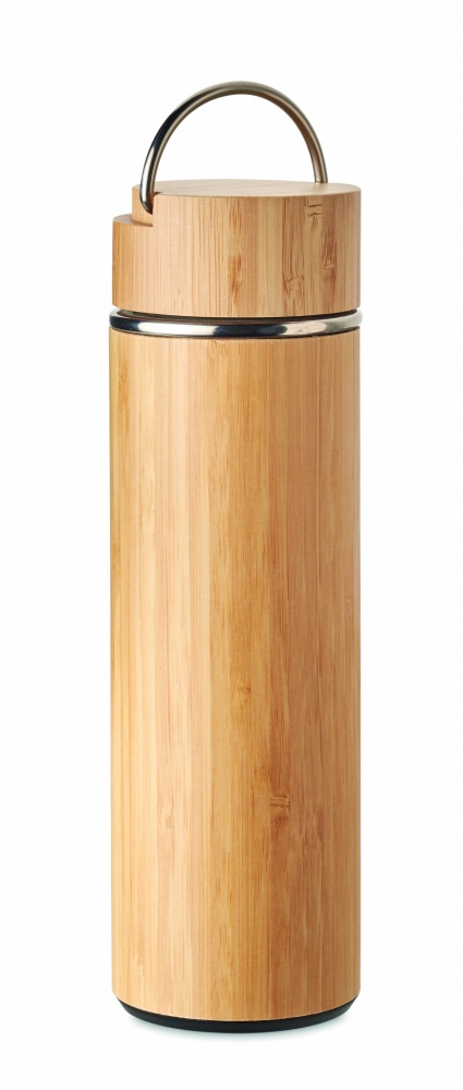 Logo trade promotional giveaway photo of: Double wall flask 400 ml TAMPERE