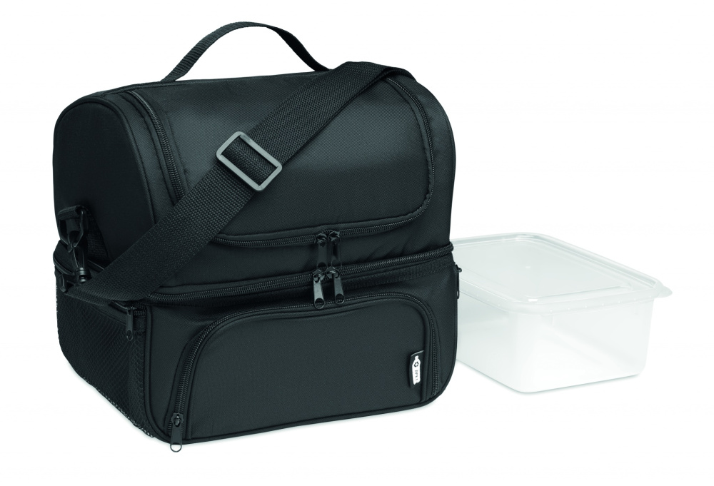 Logo trade promotional gift photo of: Cooler bag in 600D RPET